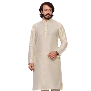 ผ้าไหมผู้ชายแบบดั้งเดิมจาก kurta ขายส่งส่งออก fabzone - Product Image 1