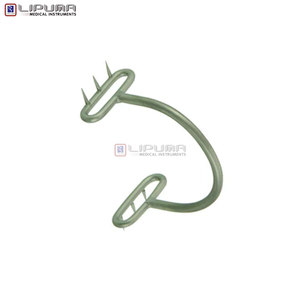 Écarteur de Traction de lèvre d'arc manuel de Logan en acier inoxydable Instrument chirurgical dentaire orthodontique Instruments chirurgicaux de base MOL - Product Image 5