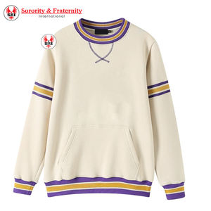 Sudadera Personalizada de Algodón Omega con Bordado, Sudadera de Alta Calidad para Hermandades, Ropa Griega, Sudadera para Hombres - Product Image 4