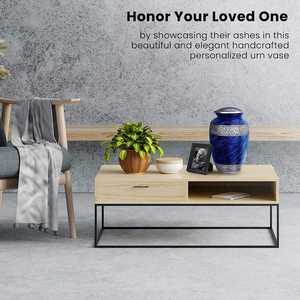 <b>Large</b> Adult Cremation Urn for Human Ashes Memorial Funeral Burial <b>Jar</b> Wholesale New Design Export India - Product Image 4