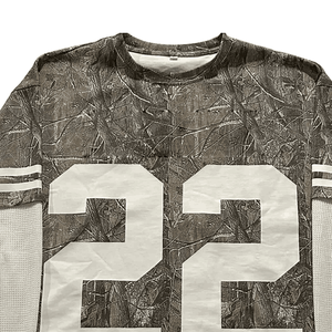 เสื้อยืดแขนยาวผ้าฝ้ายทรงโอเวอร์ไซส์แขนยาวเสื้อ Y2K กราฟิกแบบกำหนดเอง - Product Image 4