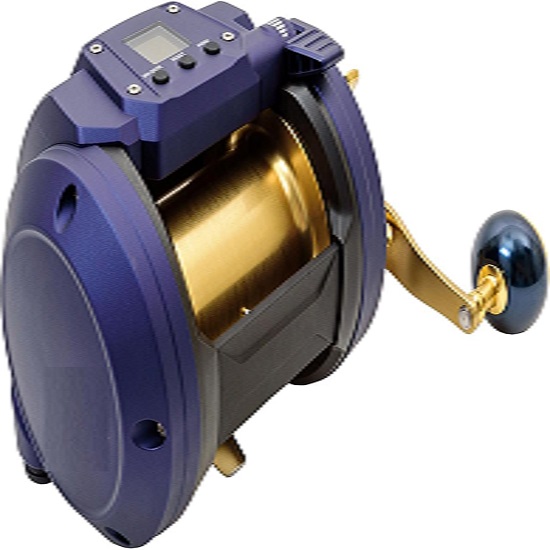 Moulinet Numérique Pro Marine DE250PE - Compteur, 6.3:1, 5kg Drag - Pêche En Mer