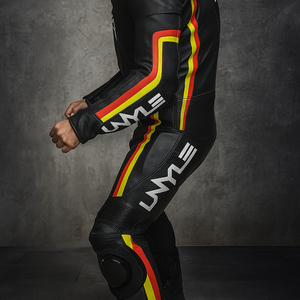 Trajes de carreras de motos con logotipo personalizado equipo de carreras de cuero profesional, trajes protectores de motorista para marcas de pilotos de pista y calle - Product Image 3