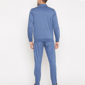 Hombre Casual Slim Fit Chándal Transpirable Poliéster Algodón Liso Top List con Logo Plus Size Disponible - Product Image 3