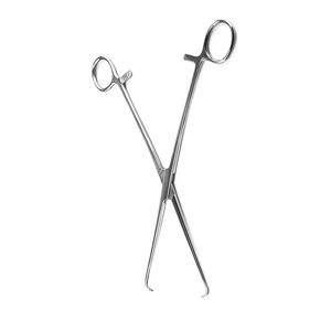 Tenáculo Uterino de Acero Inoxidable, Instrumento Quirúrgico, Herramienta de Ginecología Hospitalaria, Tenáculo Quirúrgico Profesional - Product Image 2