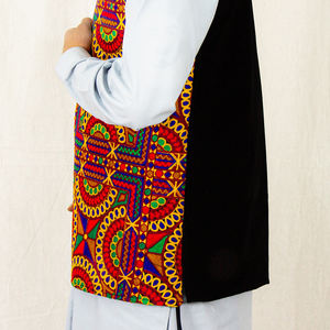 Haute qualité hommes décontracté col en v afghan gilet respirant écologique 100% haut les plus tendances hiver vêtements d'extérieur automne saison - Product Image 6