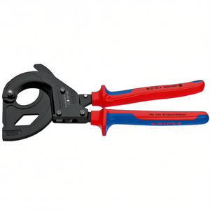 Cortador de Cables Knipex (Acción de Trinquete) Tijeras y Cizallas con Acabado Lacado Negro para Cables de Acero Armado (SWA) - Product Image 3