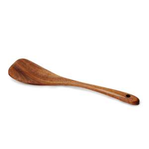 Juego de utensilios de cocina de madera de acacia, 6 piezas, servidores de ensalada de madera de mango, Juego de 2 SERVIDORES DE ENSALADA DE MADERA, Juego de 2 KETCHENWAR ÚNICO HECHO A MANO - Product Image 2