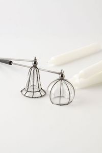 Meilleur thème bougie mèche outil tondeuse bougies accessoire Kit d'entretien ciseaux éteignoirs osier louche bougie ensemble avec plateau - Product Image 4