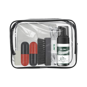 Limpiador de Espuma Natural para Zapatos de 100 ml, Borrador de Zapatos, Cápsulas Eliminadoras de Olores, Kit de Cuidado para Zapatillas con Cordones y Cepillo - Product Image 2