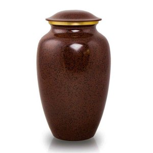 Top Quality And <b>Lining</b> Design Brass Adult Cremation Urns With Gold And Pin Marble Finished Metal Funeral Urns <b>For</b> Human Ashes - Product Image 4