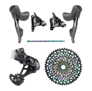 Meilleures ventes : Groupe complet XX1 Eagle AXS 1x12 vitesses avec fourche en aluminium, frein à disque et cadre entièrement amorti, 12 vitesses - Product Image 1