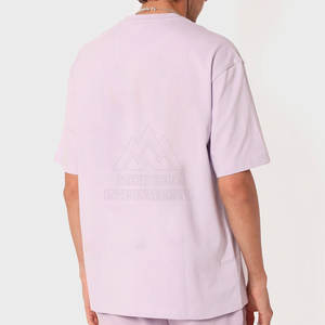 Camisetas ligeras de gran tamaño para hombres Ropa de último diseño con material de poliéster/algodón Popular para adultos - Product Image 3