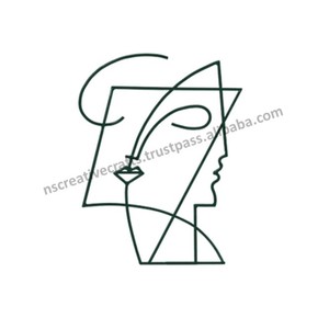 Transformez votre espace de vie avec la beauté captivante de notre élégante décoration murale en fer métallique disponible - Product Image 6