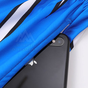 Pantalones cortos deportivos transpirables y de secado rápido para hombre, pantalones cortos deportivos para entrenamiento con bolsillos - Product Image 6