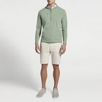 Sweat-shirts à fermeture éclair sur le devant pour hommes, en coton épais de haute qualité, sur mesure