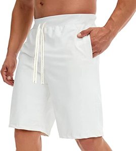 กางเกงขาสั้นผู้ชายสำหรับฤดูร้อนกางเกงขาสั้นสำหรับผู้ใหญ่แบบถักลายสีทึบย้อมสีล้วนสไตล์ใหม่ล่าสุดสำหรับผู้ใหญ่ผลิตตามสั่ง - Product Image 1