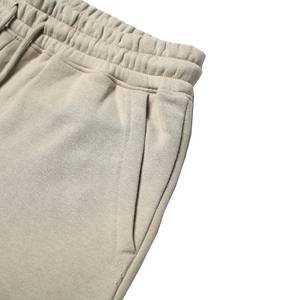 กางเกงขาสั้นลำลองผู้ชาย ดีไซน์ใหม่ ผ้าฝ้าย 100% สวมใส่สบาย ทนทาน เอวกลาง ลายเรียบ แห้งเร็ว ระบายอากาศดี บริการ OEM - Product Image 4