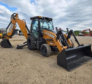 Chargeuse-pelleteuse 4x4 diesel TOP SELLING CASE 580SN, machine de chantier avec chargeur frontal et pelle arrière - Product Image 1