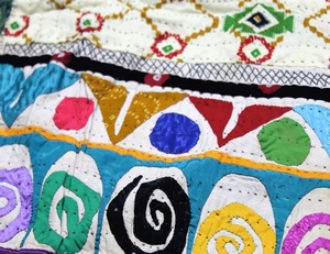Authentique Banjara Dowry Big Banjara Rabari Antique Sac de travail à la main - Product Image 5