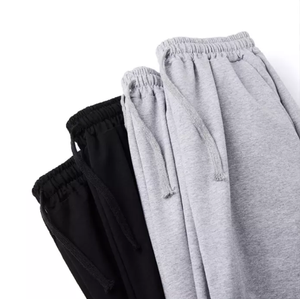 OEM Custom Logo Plain 100% Cotton Gym <b>Shorts</b> with Drawstring and Pocket for Workout Training Athletic Jogger - Product Image 5