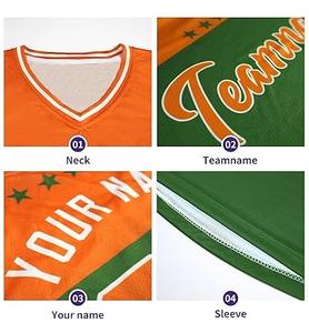 Nouveau design bas quantité minimale de commande bas prix 100% Polyester vêtements d'équipe d'entraînement top demande imprimé basket-ball uniforme tendance ensemble de vêtements de sport - Product Image 5