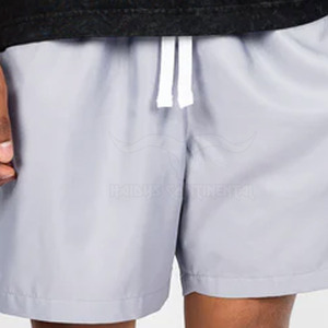 Gran oferta, nuevos pantalones cortos de Fitness de calle a la moda para hombre, diseño personalizado, tela de algodón antiarrugas, entrenamiento medio sólido transpirable - Product Image 5