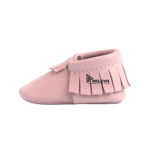 Chaussures en cuir pour bébé, premières chaussures de marche, semelle souple et flexible, antidérapantes, confortables, légères, respirantes, pour usage quotidien - Product Image 1