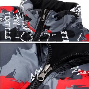 Conception personnalisée de haute qualité hommes femmes toile doudoune imperméable coupe-vent en plein air randonnée Camping col montant formel OEM - Product Image 1