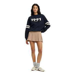 Sweat-shirts à manches longues décontractés pour femmes, personnalisés avec logo OEM, imprimés à l'écran, 100% coton respirant, pour l'hiver - Product Image 2