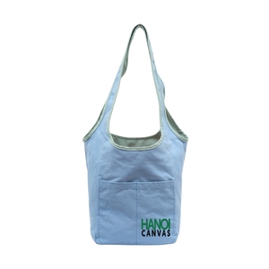 Bolsa de Mano de Lona Reversible Ecológica con Asas, Logotipo Personalizado, Fabricante Vietnamita con Certificación BSCI, Bolsas de Compra Lisas OEM Directas - Product Image 2