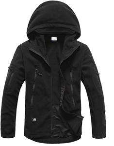 เสื้อแจ็คเก็ตมีฮู้ดผ้าฟลีซสำหรับผู้ชาย - Product Image 6