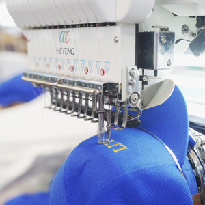 เครื่องปักหัวเดียว 12 เข็ม สำหรับปักหมวกเบสบอลแบบเรียบ - Product Image 2