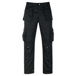Pantalones de Seguridad Reflectantes de Dos Tonos, Ligeros, Rectos, de Fibra de Bambú y Algodón Personalizados, Ropa de Trabajo Informal para Hombre para Construcción OEM - Product Image 3