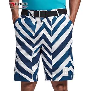 ... Elegantes pantalones cortos de golf para hombre 2025 ligeros para entrenamiento y ropa deportiva al aire libre cómodo diseño personalizado - Product Image 2