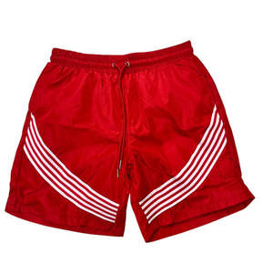 Pantalones cortos para correr Athleisure con panel de malla con forro interior y bolsillos laterales para estilos de vida activos fabricados en Pakistán - Product Image 3