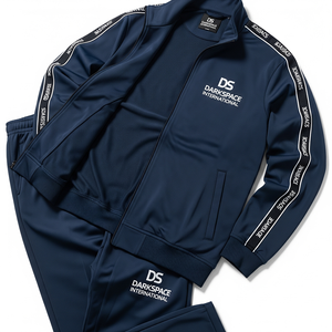 2025 personnalisable hommes vêtements de sport décontractés respirant confortable 100% coton polaire coupe ample 380g ensembles de survêtement pour l'hiver - Product Image 5