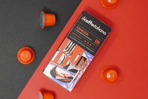 Hecho en Italia - 100 Cápsulas Compatibles con Nespresso (R)* - Venezia - Cápsula de Café Compatible - Product Image 2