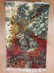 Alfombra de Lana y Viscosa Hecha a Mano de Lujo, Alfombra Moderna y Suave para Sala de Estar, Dormitorio, Hotel, Tamaño Personalizado - Product Image 1