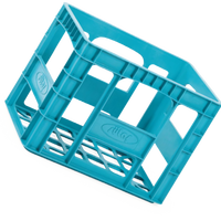 Caisses à lait en plastique de qualité supérieure DPK50 40x26x31cm Utilisation industrielle pour un stockage et un transport pratiques des assiettes et des bols