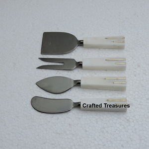 High Quality Luxury Resin Handle Stainless Steel <b>Cheese</b> <b>Set</b> in Food Grade Metal for Restaurant Top Serving Use <b>Cheese</b> <b>Set</b> - Product Image 2