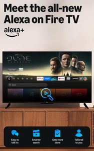 NUEVO Televisor Inteligente Amaz0n Fire TV de 50 Pulgadas, Serie 4, 4K Ultra HD con Control Remoto Alexa, HDR10+, Negro, Televisor para Hoteles - Product Image 2