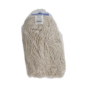 Boardwalk 20 Oz. Tête de balai serpillère économique en fibres de coton blanches, pliable à plat, 12 unités/carton, pour usage sur sols - Product Image 2
