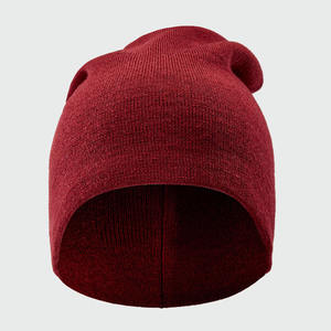 Custom Fashional Navy Blue Acrylic Adult Winter <b>Slouchy</b> Knitting <b>Beanie</b> <b>Hat</b> - Product Image 6