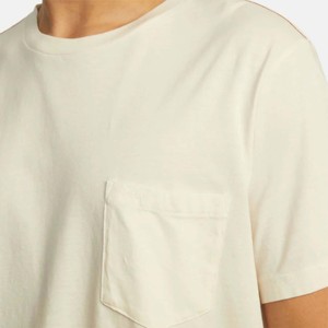 T-shirt confortable personnalisé de couleur pigmentée pour hommes avec poche Tissu doux Appel à la mode Parfait pour un usage quotidien - Product Image 4