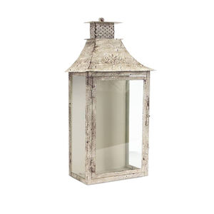 Linterna de vela de diseño hexagonal antiguo rústico de Metal para decoración de boda y fiesta portavelas hecho a mano para la venta - Product Image 5