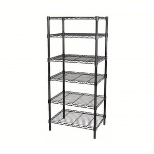 SIMPLY Commercial Steel Wire <b>Shelf</b> 60"W X 18"D Chrome Finish <b>Industrial</b> Stacking Racks & <b>Shelves</b> 1860 Series 600-800lbs - Product Image 2