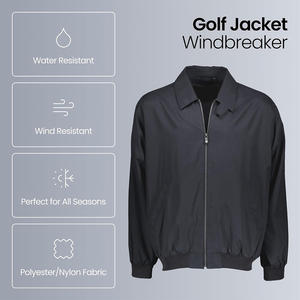 Chaqueta cortavientos Softshell para hombre personalizable, a prueba de viento, duradera, tiras reflectantes, OEM/ODM disponible - Product Image 2