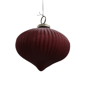 Venta caliente Navidad decorativo níquel vidrio y hierro Navidad colgante nabo diseño moderno para decoración del hogar personalizado - Product Image 5