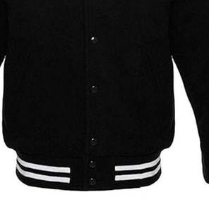 Veste Letterman en laine polaire personnalisée de haute qualité pour hommes, style versity le plus populaire au Pakistan pour hommes - Product Image 5